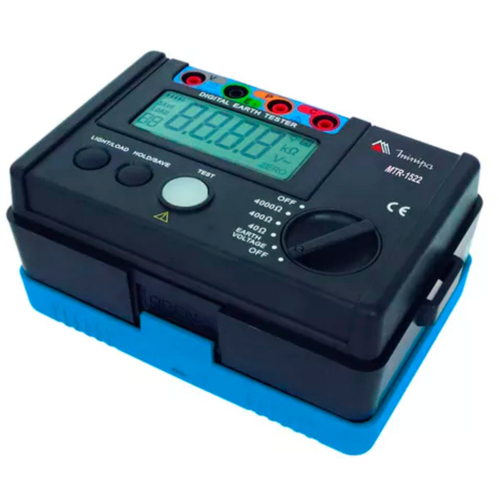 Terrômetro Digital 3/4- Display LCD 4000 Contagens MINIPA-MTR-1522