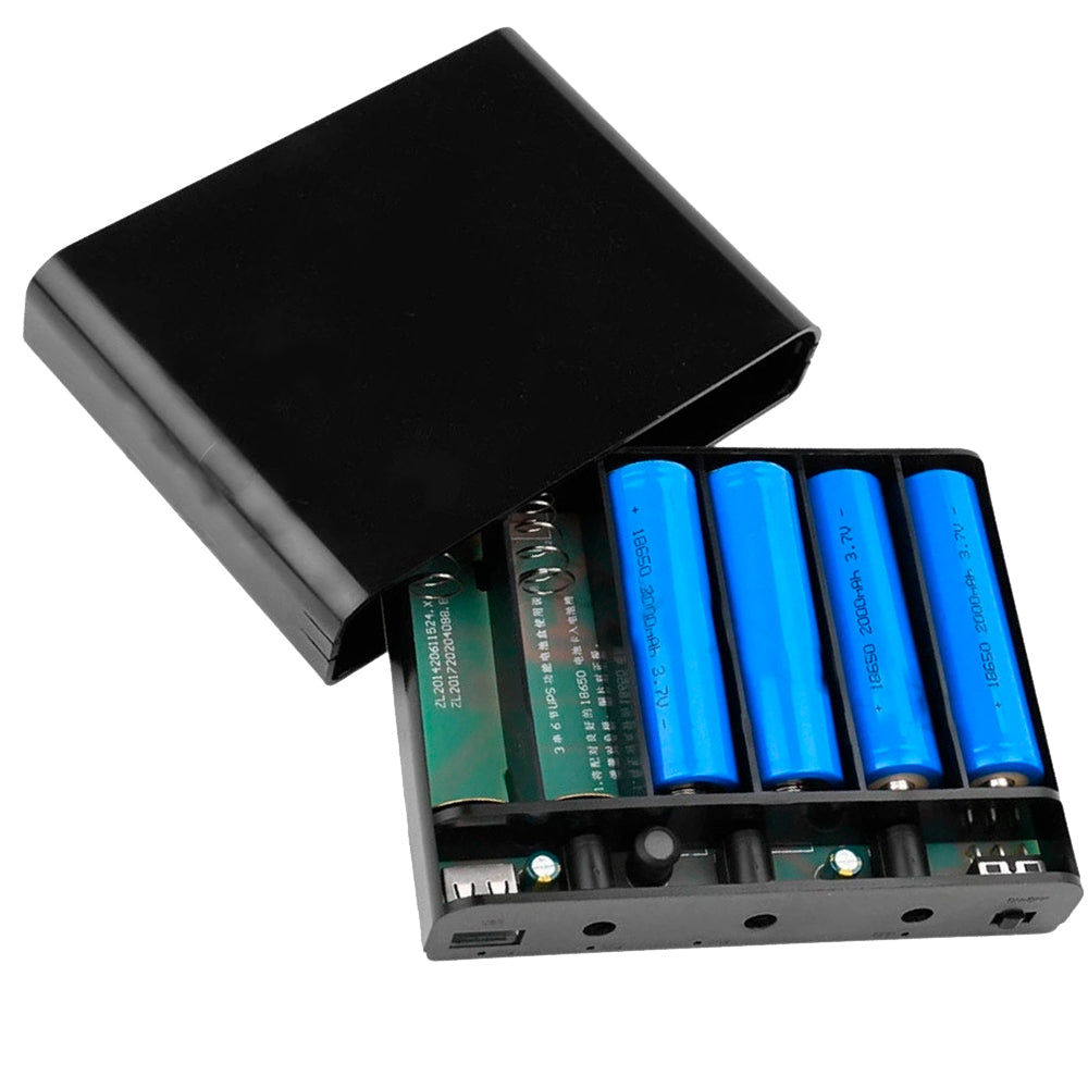 Mini Nobreak, Fonte UPS Portátil, 5V/9V/12V, 60W, Bateria de Backup Para Câmera e Roteador Wi-Fi, Bateria 18650