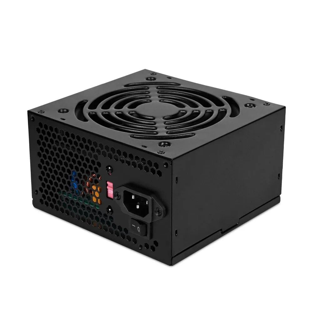 Fonte ATX 500W Real Get C/Cabo de Força Bivolt Preto