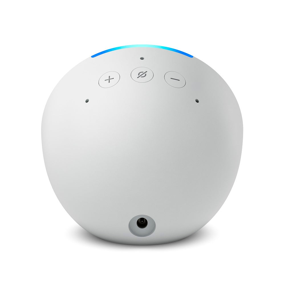 Echo Pop Smart Speaker Com Alexa, Controle De Voz, Wi-Fi, Alto Falantes Potentes - Branco