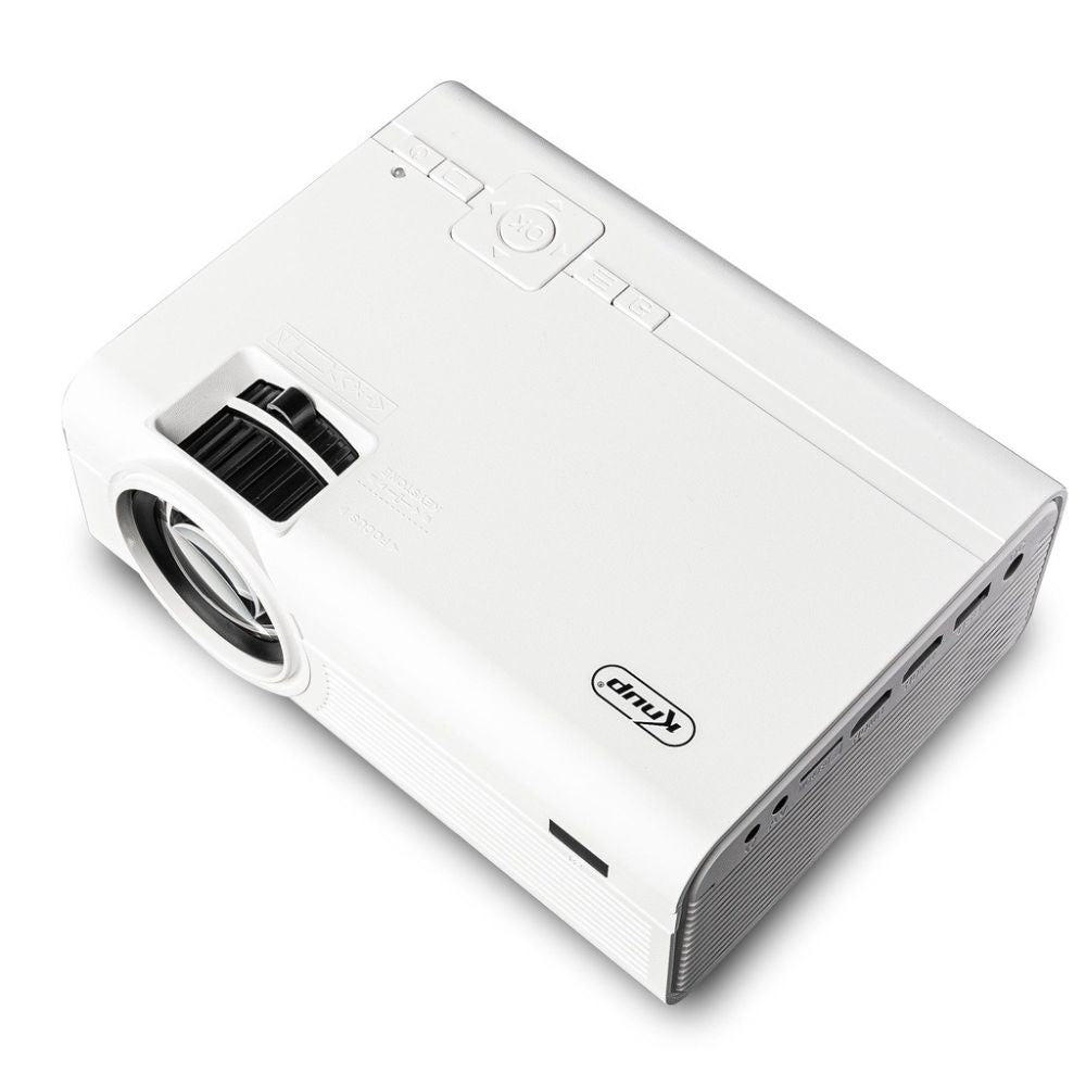 Projetor LED Multimidia Knup KP-PJ002 Full HD 1080p Portatil 1800 Lumens ANSI Bivolt