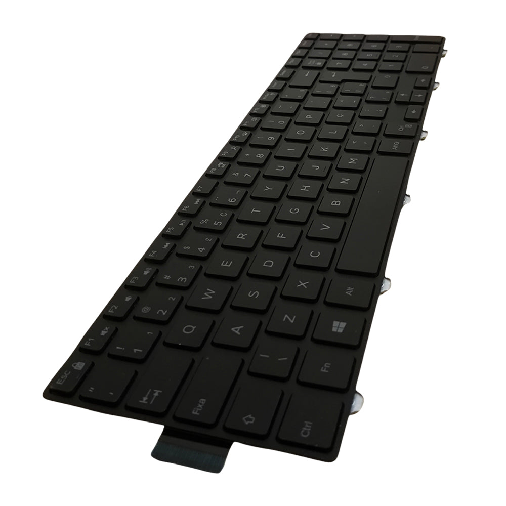 Teclado Notebook Dell Inspiron 15-5000 Series, L15-5547, L15-3542, Frame, Alfanumérico, Preto