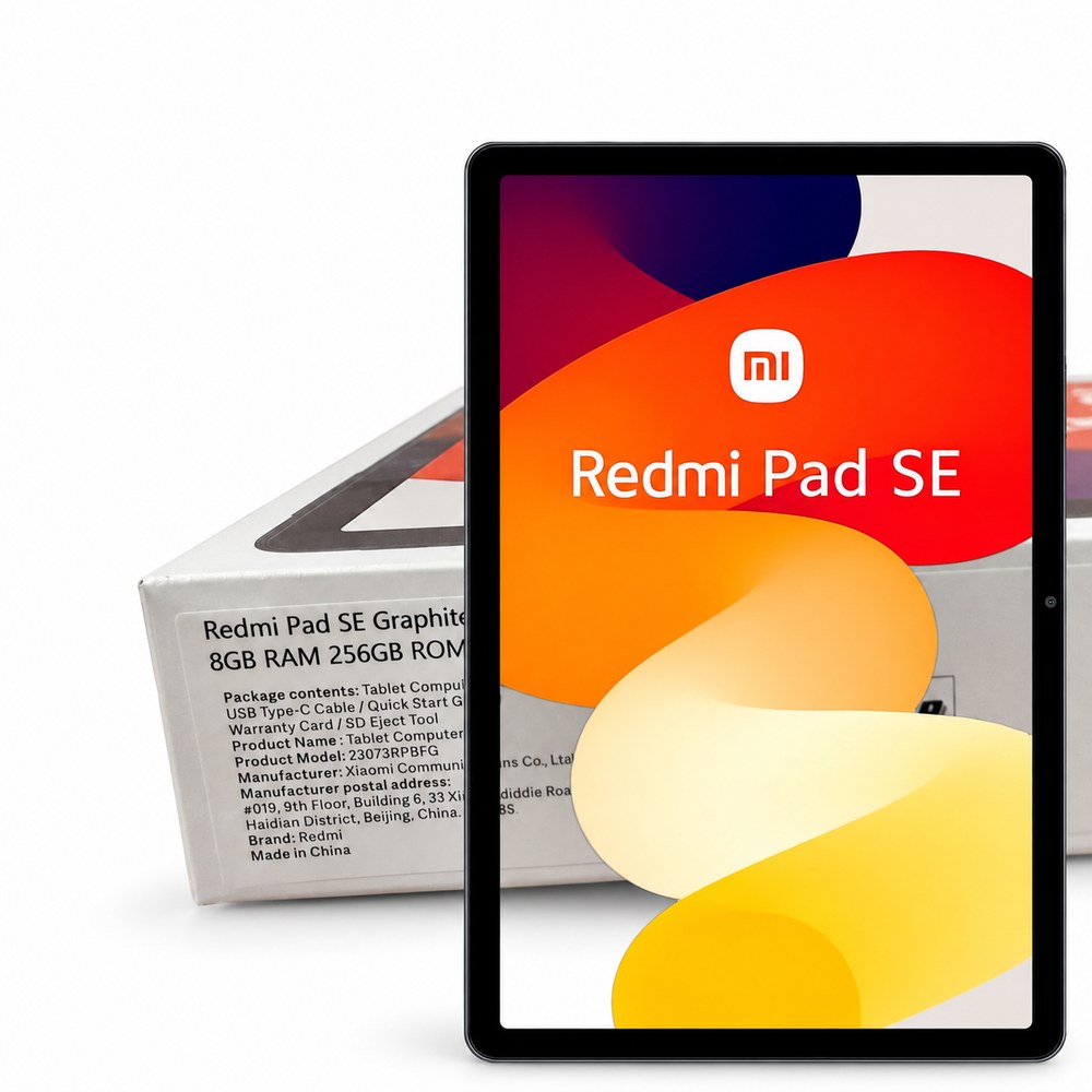 Tablet Xiaomi Redmi Pad SE 8GB RAM 256GB ROM Tela Full HD+ 90Hz Snapdragon 680 Graphite Gray