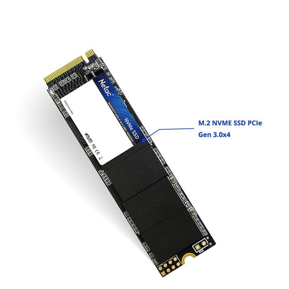 SSD M.2 NVME 512GB Netac 2400Mb/s Leitura 1700Mb/s Escrita