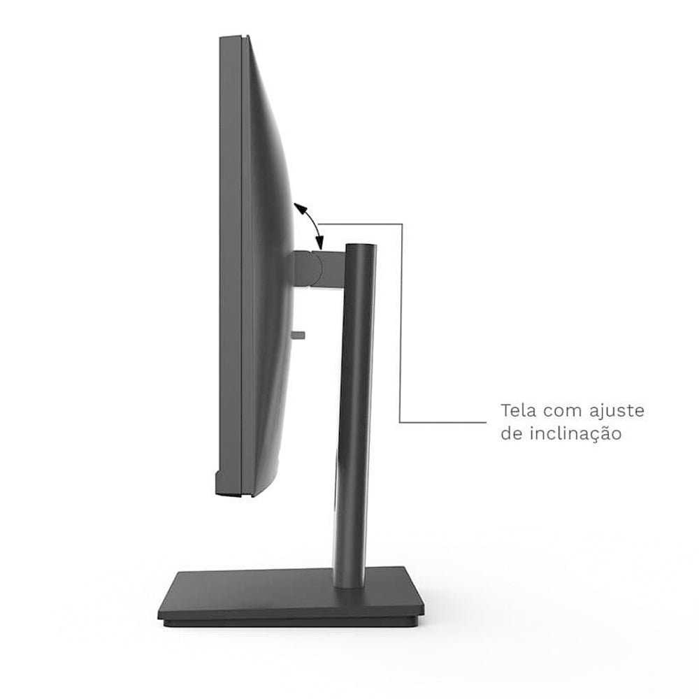 Monitor LED 23,8" HQ  Widescreen, 75hz, 5ms, FullHD+ 1920x1080, HDMI, VGA, Vesa, Ajuste de inclinação - M24HQ