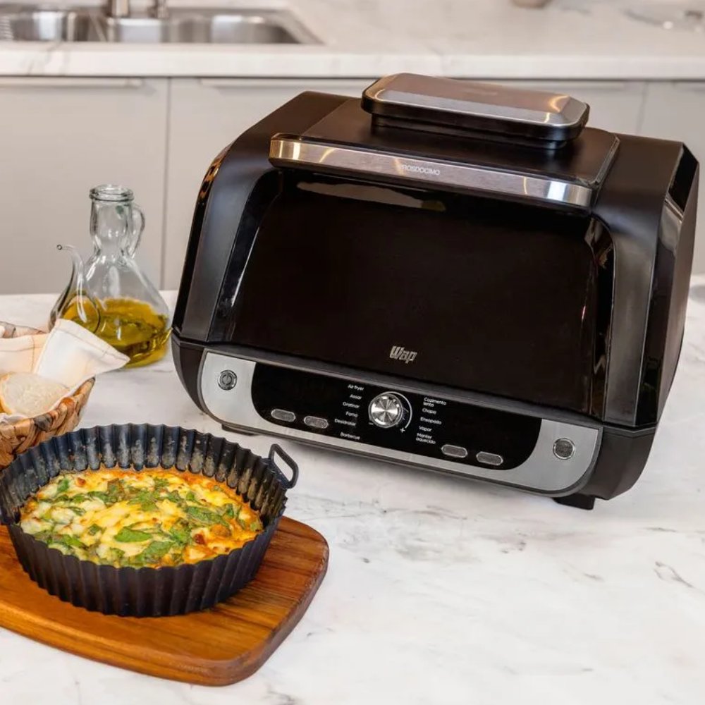 Fritadeira Air Fryer WAP Barbecue Prosdócimo 10L Digital Smokeless Grill 12 em 1 220V