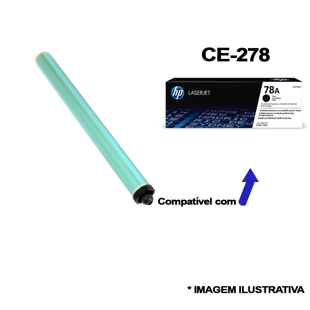 Cilindro Compatível HP CB 435 A, HP 435 CB 435 CE 285A CE 278A CB 436A Para 1102, 1102 W, M 1132, M 1210, M 1212, M 1130