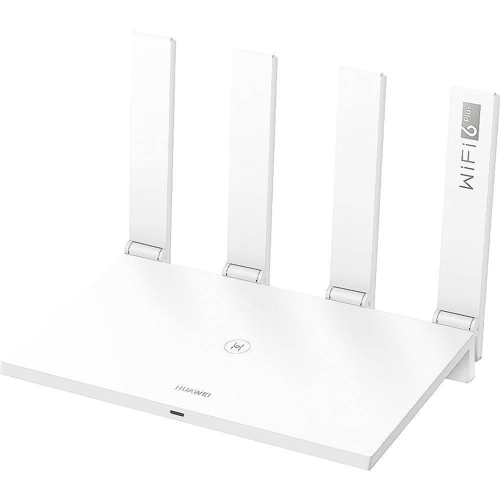 Roteador Huawei Wi-Fi 6 Plus AX3 WS7100 V2, Dual Core 3000Mbps, 802.11ax, Dual Band 2x2, MIMO 5GHz, 160MHz OFDMA MU-MIMO