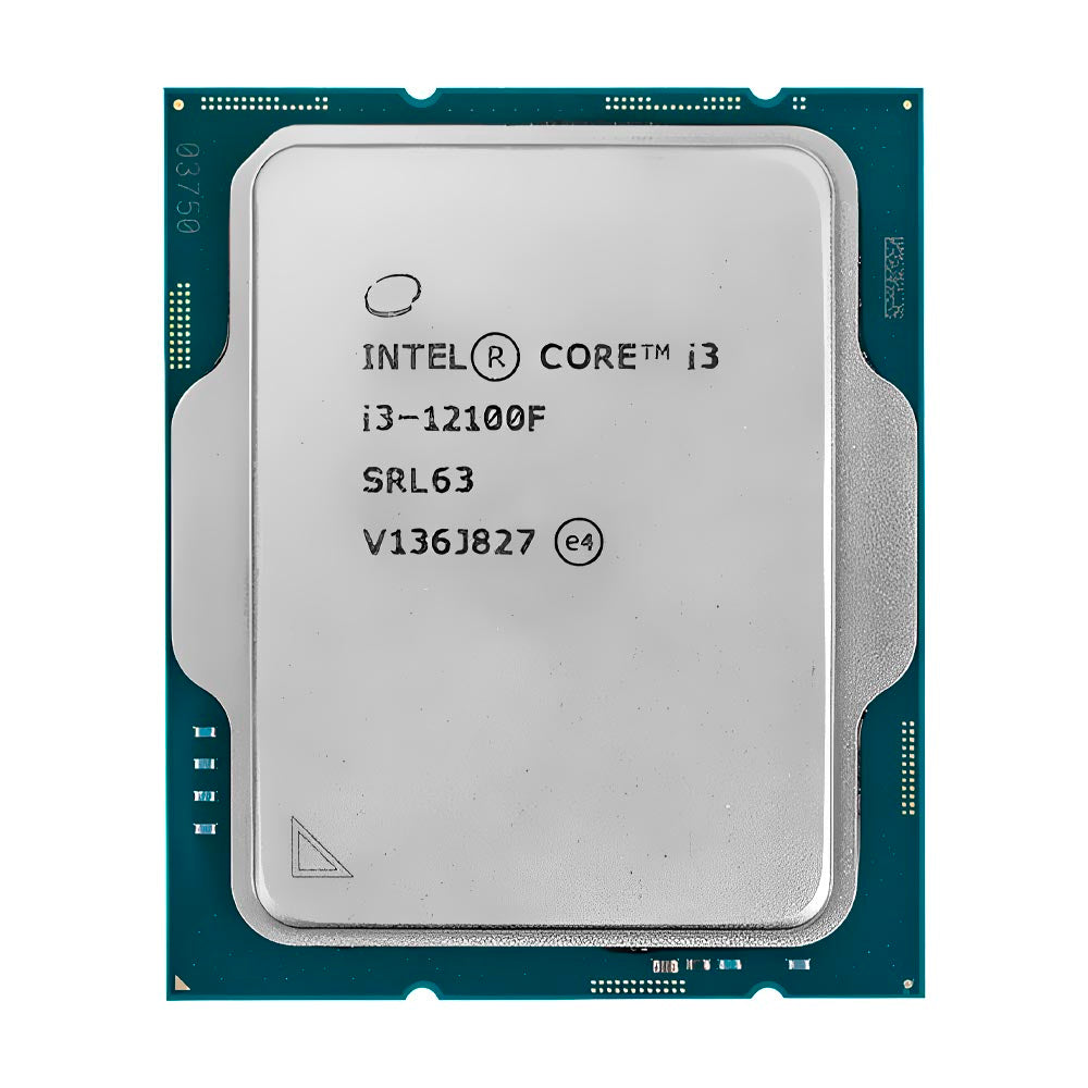 Processador Intel Core i3-12100F, 3.30GHz (Turbo 4.30GHz), 4 Núcleos, 12MB Cache, TDP 58W, LGA 1700, 12ª Geração, Box