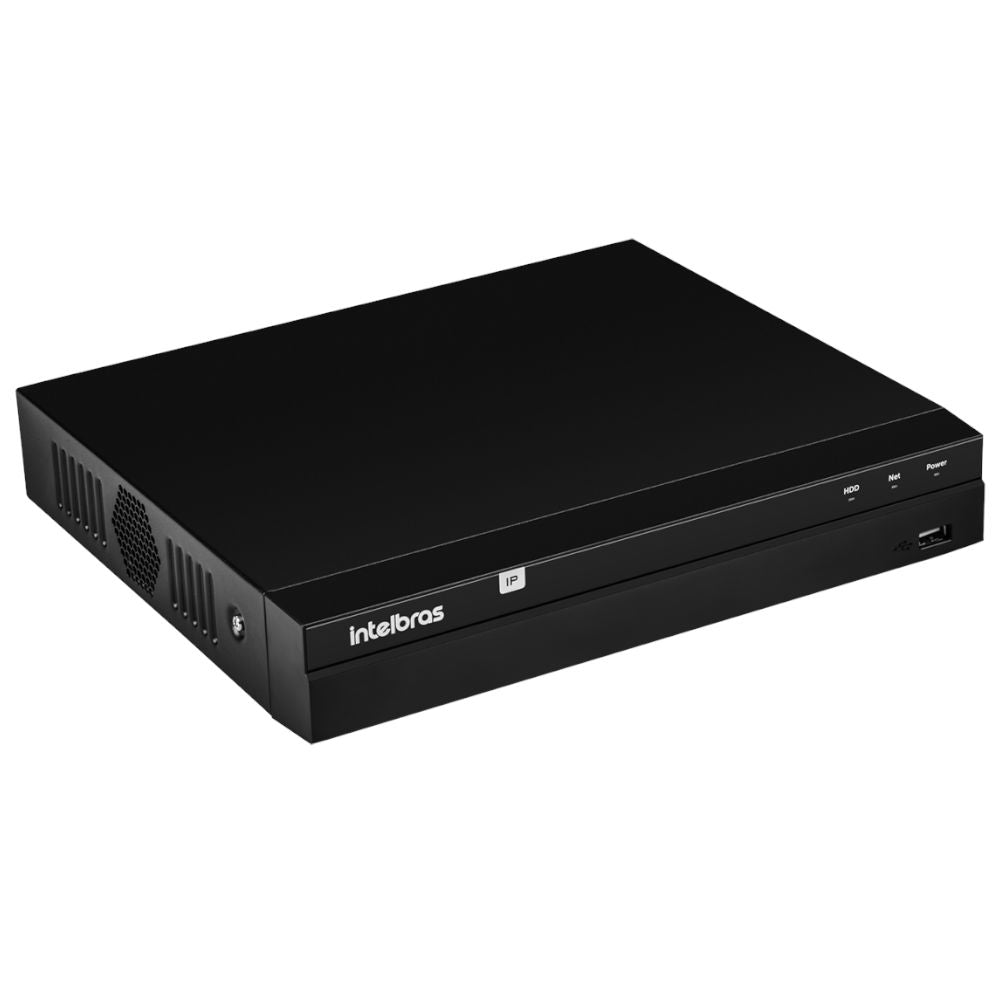 Gravador Digital de Vídeo NVD 1404 P - Série 1000 4k, 4 Portas POE, Com Capacidade para 1HD