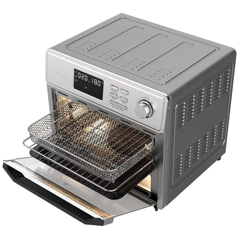 Forno e Fryer 25L Oster Multifunções 10 em 1, OFOR250-220V, Cinza