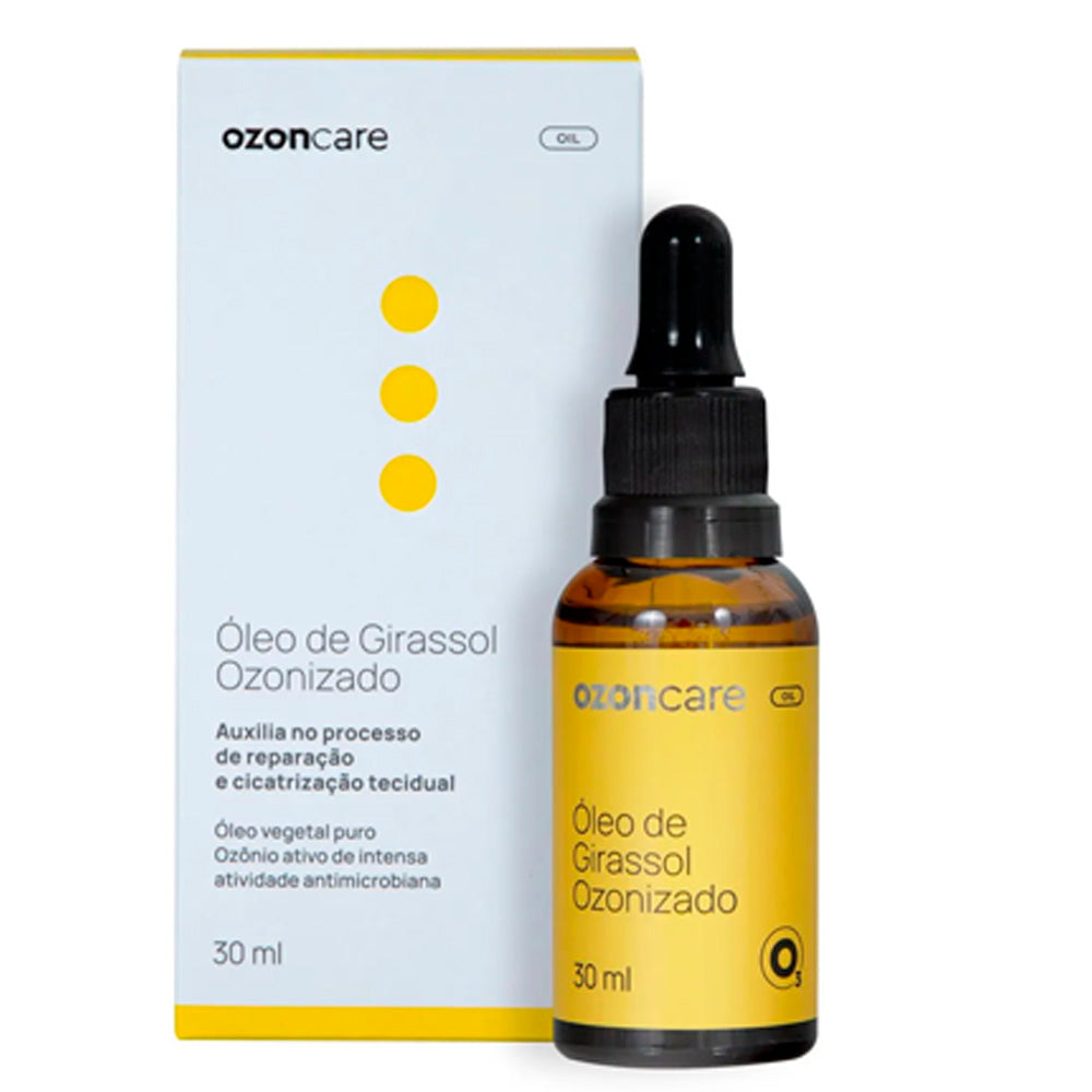 Óleo De Girassol Ozonizado Ozoncare Super Concentrado 30ml