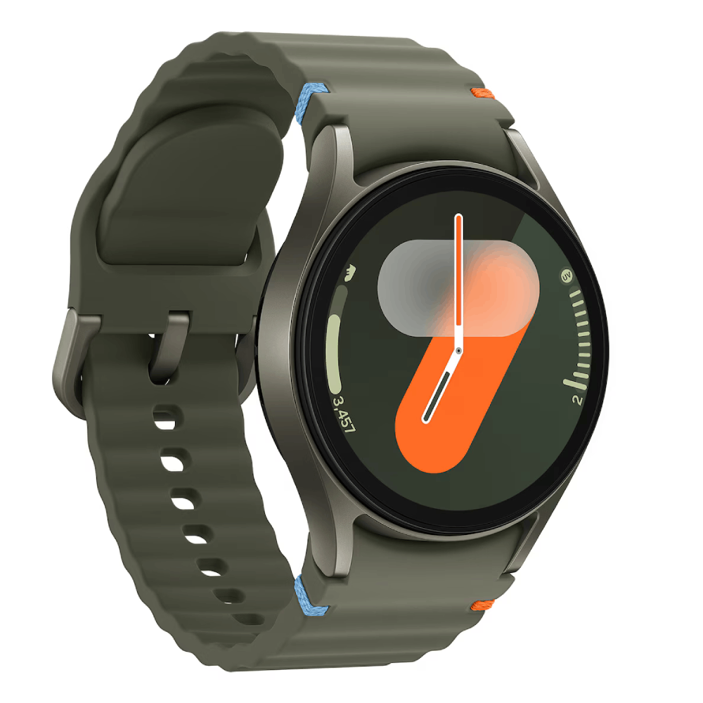 Smartwatch Samsung Galaxy Watch7 (Bluetooth, 40mm) Tela Em Cristal de Safira GPS Dupla Frequência - Verde