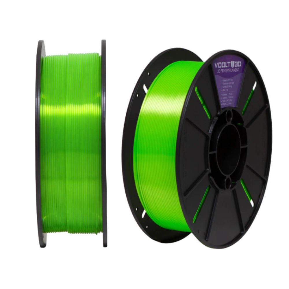 Filamento PLA Verde Neon V-Silk High Speed Premium - 1Kg