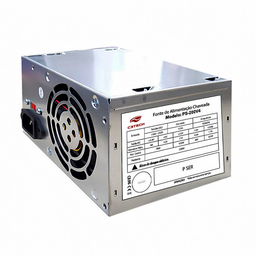 Computador Core i7-4770, RAM 16GB DDR3, SSD NVME 512GB, GT-H81 M.2, Rede Gigabit, Gab MT-25V2BK, Fonte 200W, Windows