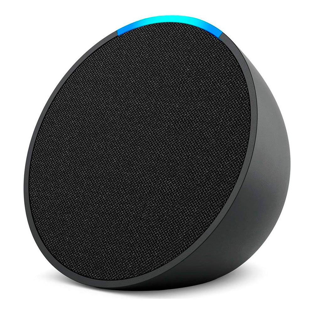 Echo Pop Smart Speaker Com Alexa, Controle De Voz, Wi-Fi, Alto Falantes Potentes - Preto