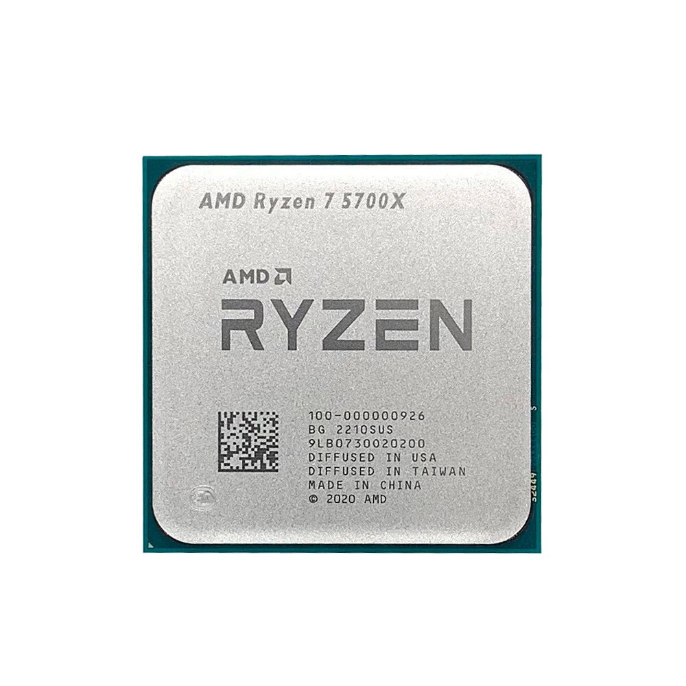 Processador AMD Ryzen 7 5700X 3.4GHz, Cache 32MB, 8 Núcleos, 16 Threads - 100-100000926WOFAM4