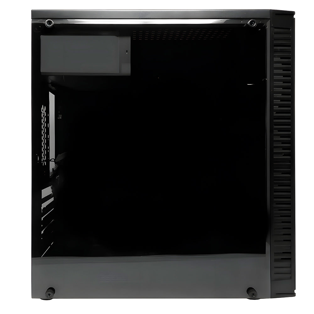 Gabinete Gamer BG-2514 - Com Fonte 250W USB 3.0 Com Lateral Em Acrílico, Bluecase- Preto
