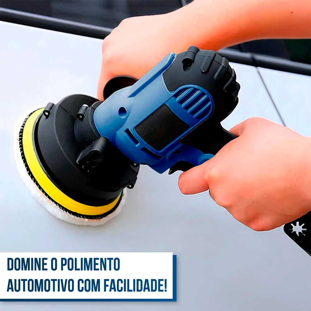 Politriz Lixadeira Automotiva Profissional 5 Polegadas 600W - Holtter