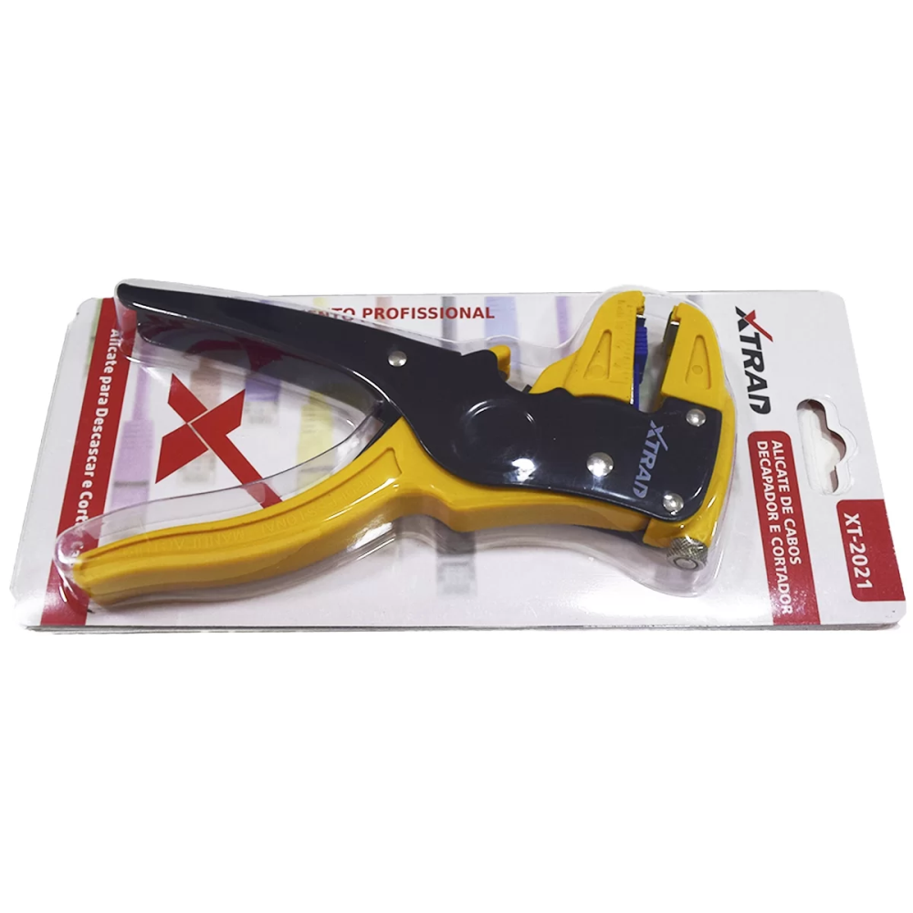 Alicate De Fio E Cabo Decapador E Cortador Xtrad Xt-2021
