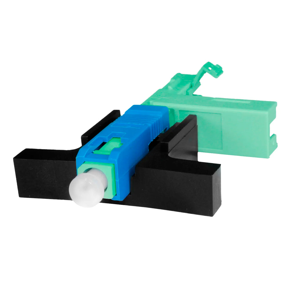 Conector Óptico, Tipo Fast, Com Trava, One Click SC/UPC, Azul