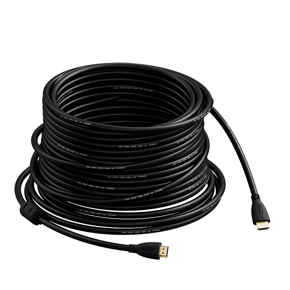 Cabo HDMI 15 m Intelbras CHF 2015, Versão 2.0, 4K 60Hz, Blindagem Tripla, Conectores Banhados a Ouro, Suporte a 3D