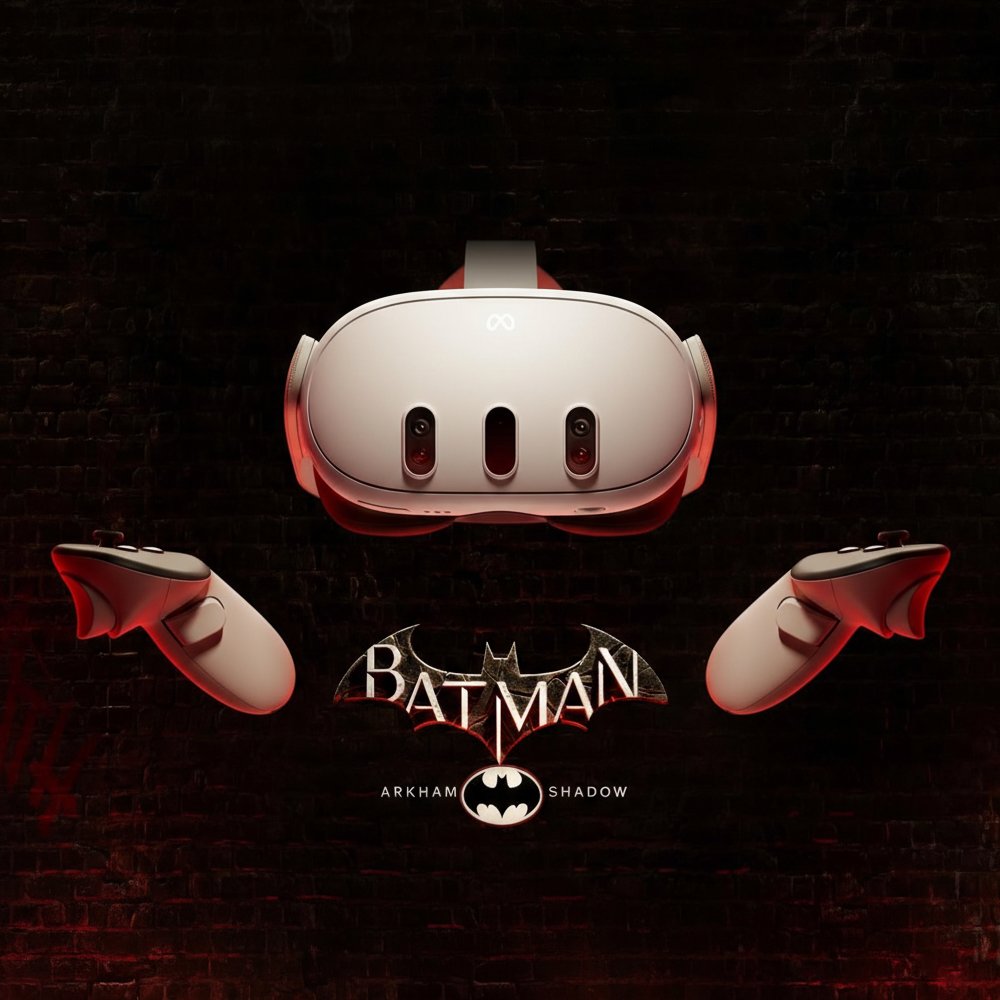 Óculos de Realidade Virtual Meta Quest 3 512GB 4K Com Arkham Shadow Incluso