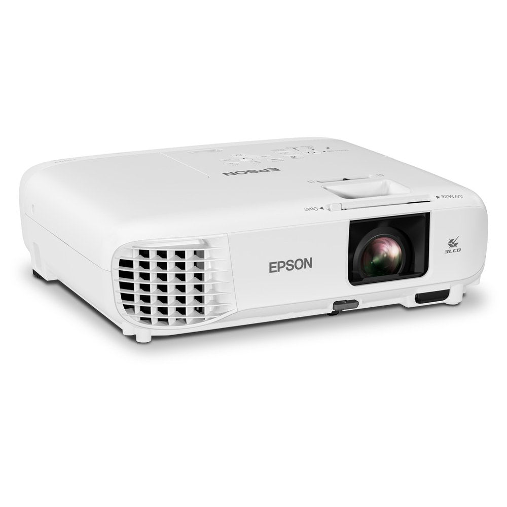 Projetor Epson PowerLite E24, 3.600 Lúmens, Bivolt, XGA, HDMI e USB, Branco - V11HB51021