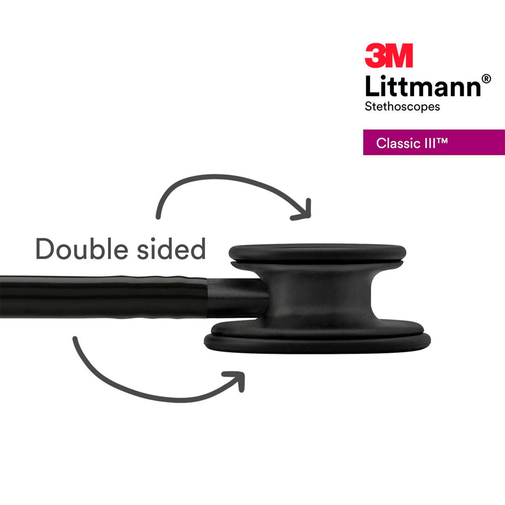 Estetoscópio Littmann 3M Classic III 5803 - Black Edition