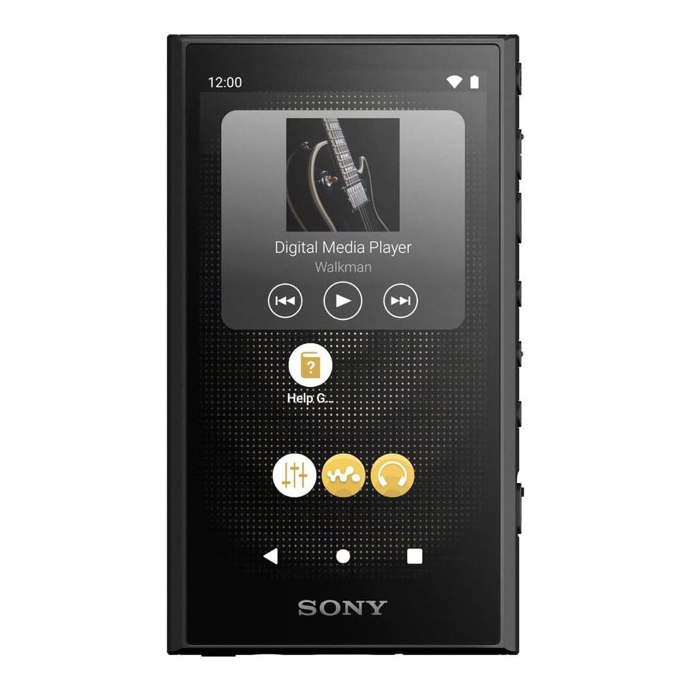 Leitor de Música Sony Walkman NW-A306 Hi-Res 32GB Wi-Fi Bluetooth Android USB-C 36h Preto