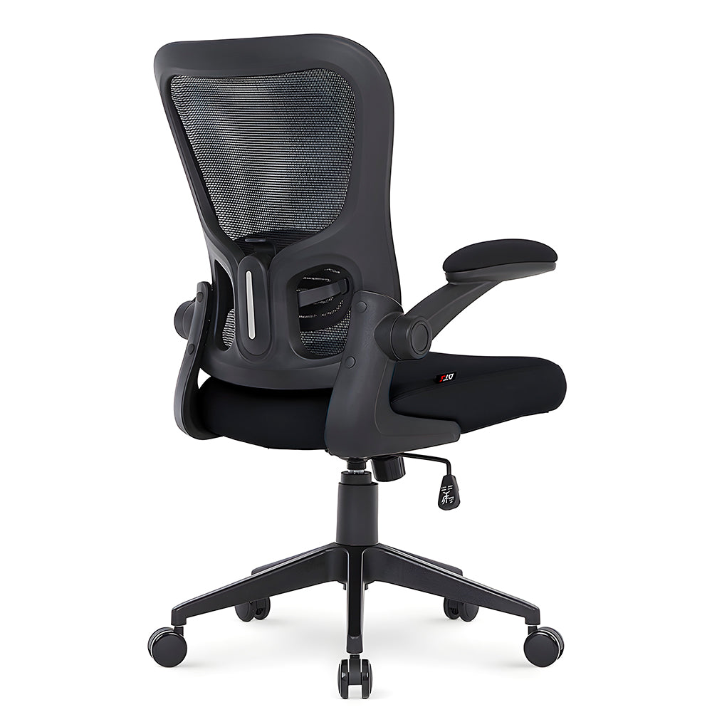 Cadeira Office DT3 Vita Armeria Series, Black, Ergonomica e Confortável Com Revestimento Mesh