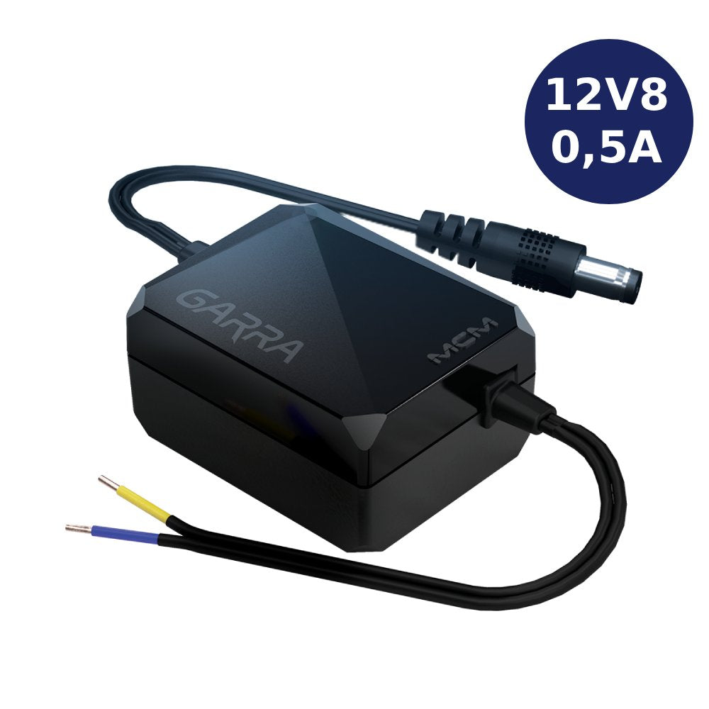 Fonte de Energia 12V8 0,5A Garra para Câmeras de Segurança MCM - FON1448-RS