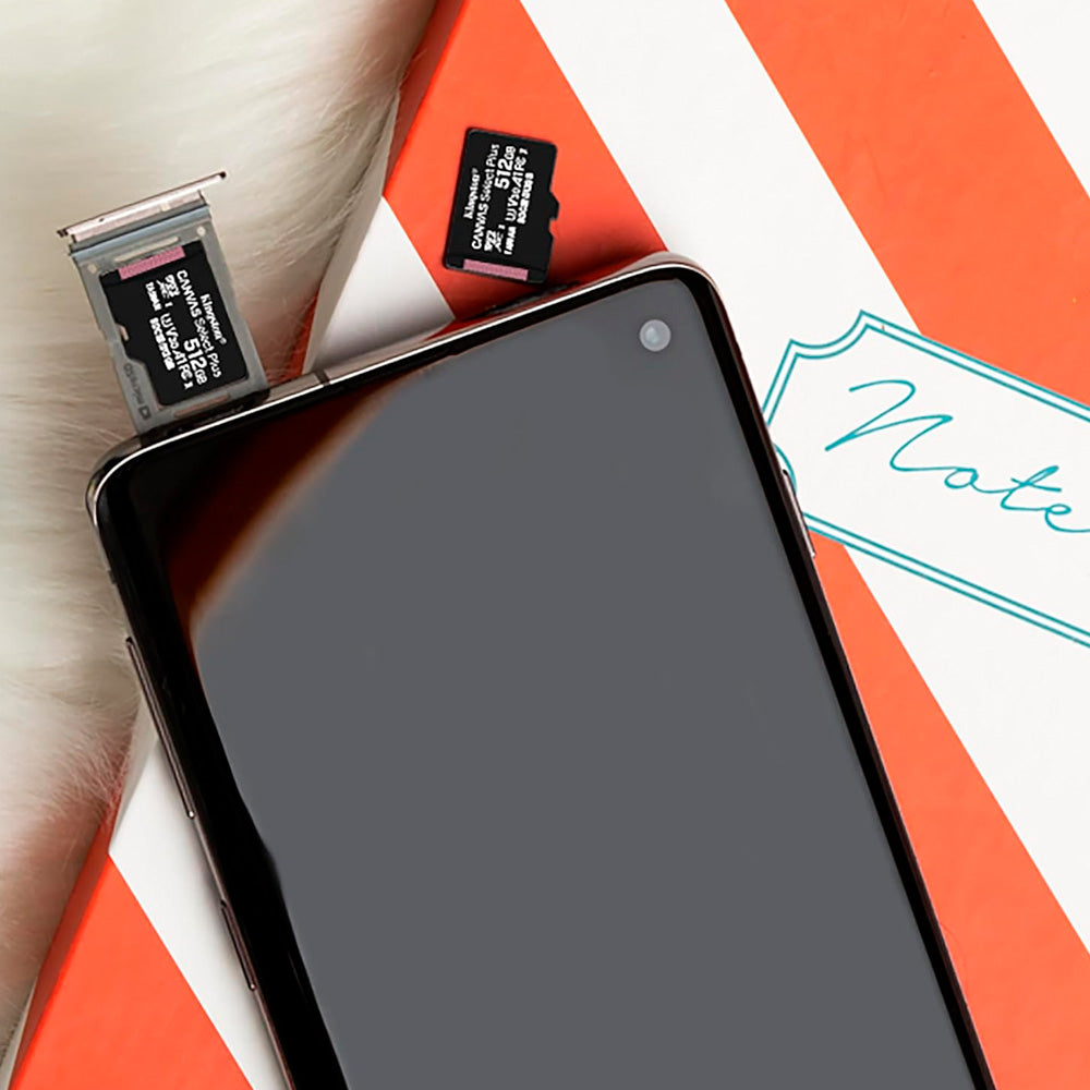 Cartão de Memória Micro SD 128GB Kingston Canvas Select Plus - Leitura: 100MBs - Classe 10 com Adaptador SD  SDCS2128GB