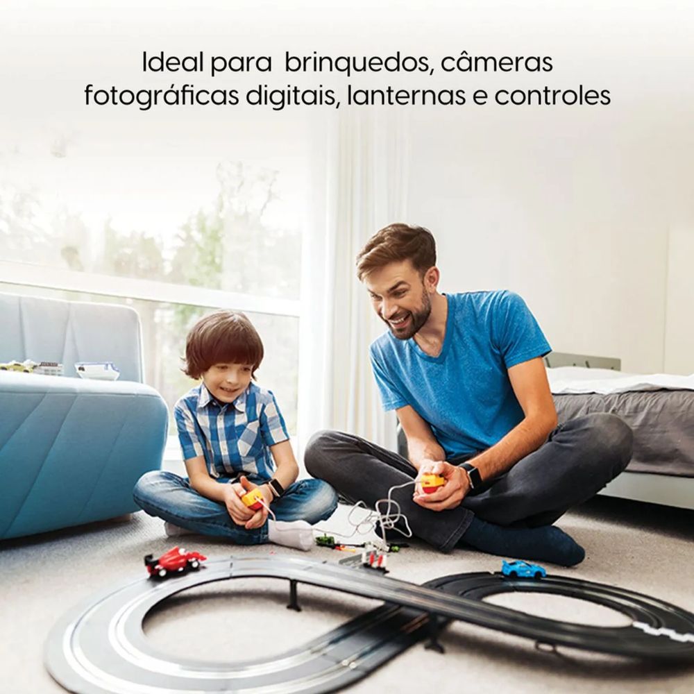 Pilha Alcalina AA Comum Elgin Shrink - Unidade (ELE000000082429)