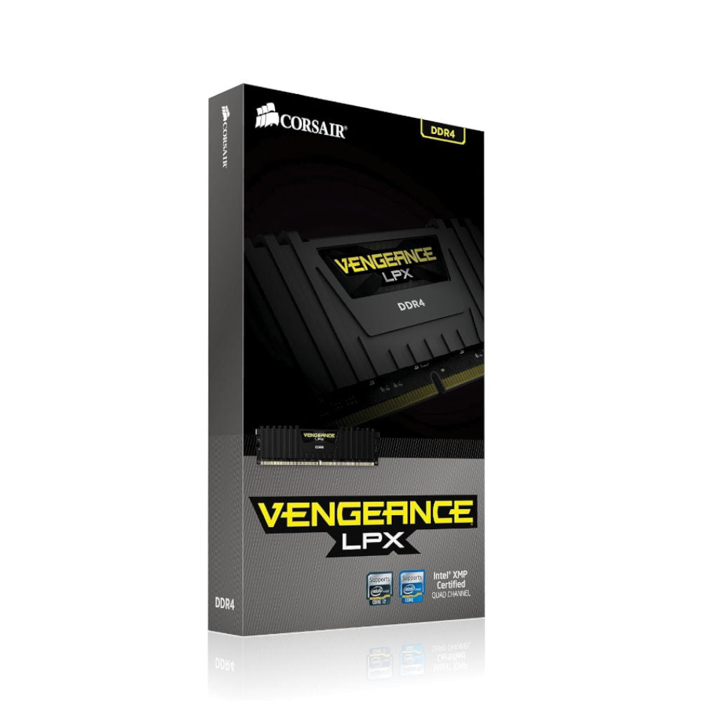 Memória RAM Corsair Vengeance LPX 16GB DDR4 2400MHz, 1.20V, CL14, UDIMM, Single Module – CMK16GX4M1A2400C14