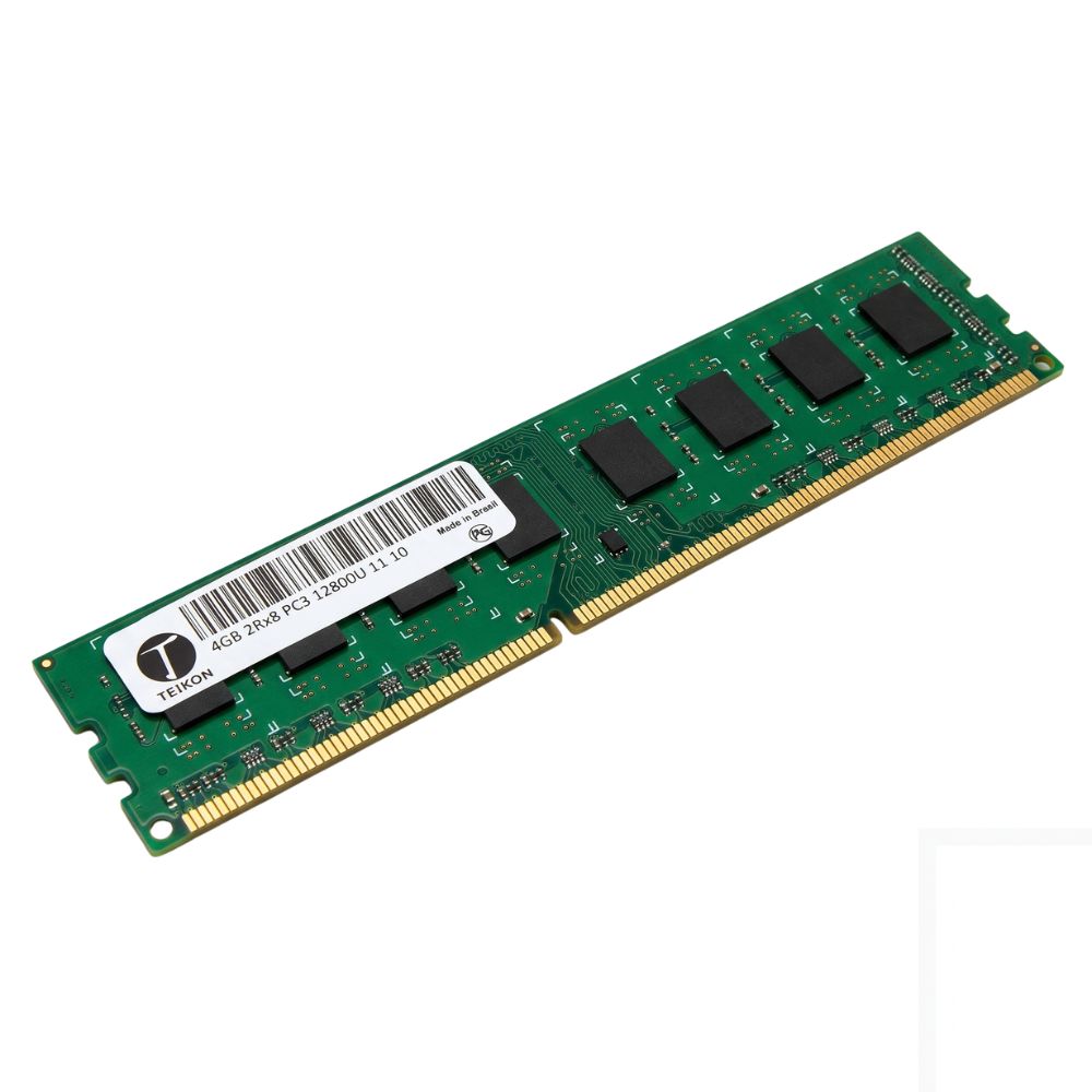 Memória RAM Teikon 4GB DDR3 1600MHz PC3-12800U 1Rx8 Desktop