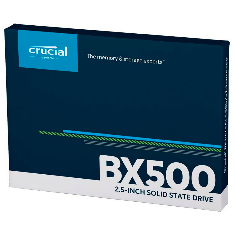 SSD Crucial 500GB BX500 SATA III 2.5" Leitura 550MB/s Gravação 500MB/s CT500BX500SSD1