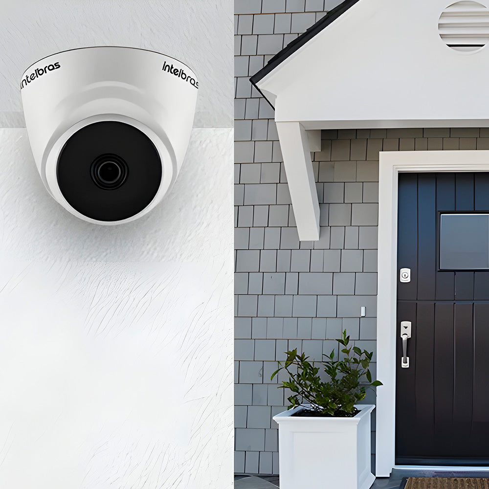 Câmera de Segurança Multi HD Intelbras VHD 1220 Dome G5 Full HD 1080p Dome Infravermelho Lente 2,8mm