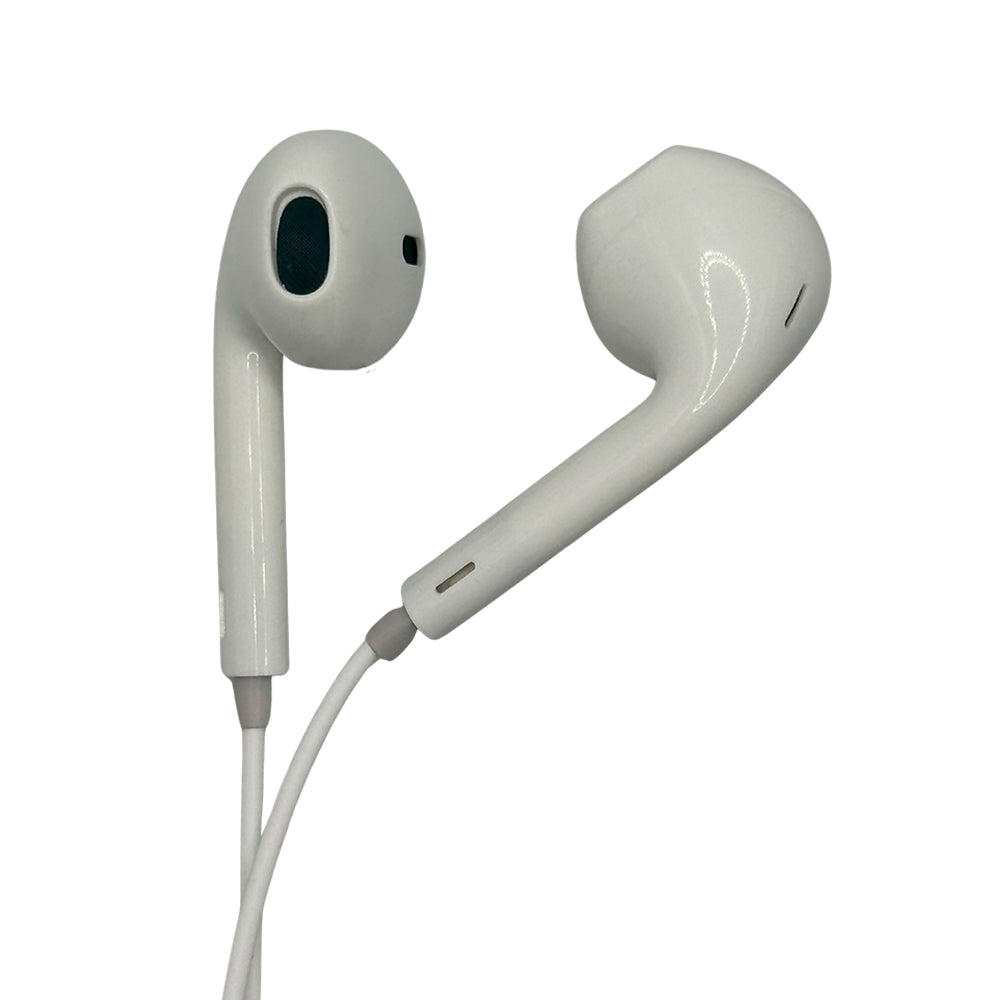 Fone De Ouvido Stereo, com Microfone, Super & Deep Bass, Fio 1.2 Metros, A'Gold, FN-A07 - Branco