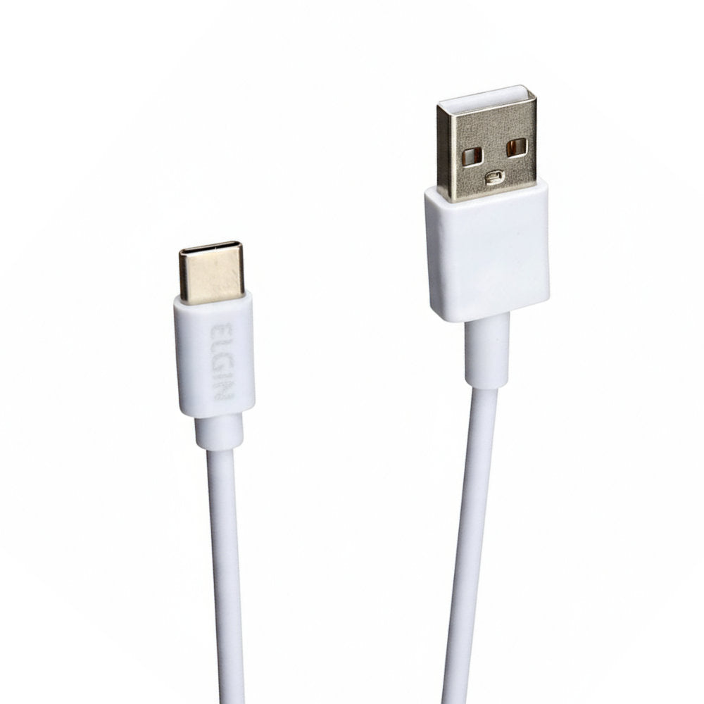 Cabo USB Tipo-C Elgin 1m, 46RCTIPOC000, Branco