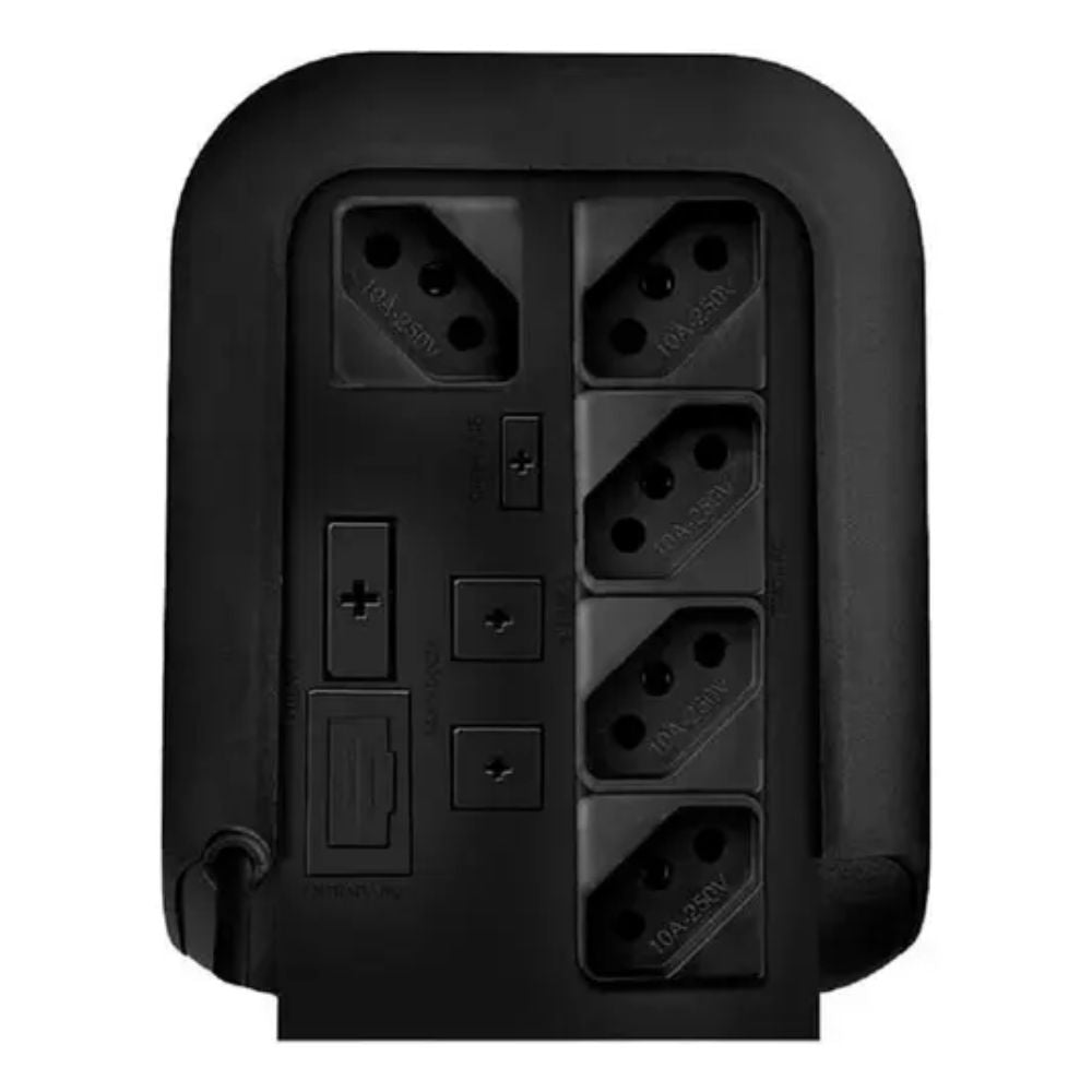 Estabilizador ES-2000VA Bivolt Automatico 115V Com  5 Tomadas Coletek Energia