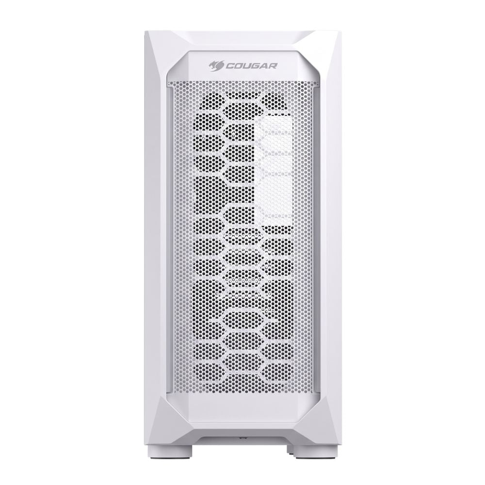Gabinete Gamer Cougar MX410-G Suporte Atx/MaTX//Mini-ITX Com Lateral de Vidro - Branco