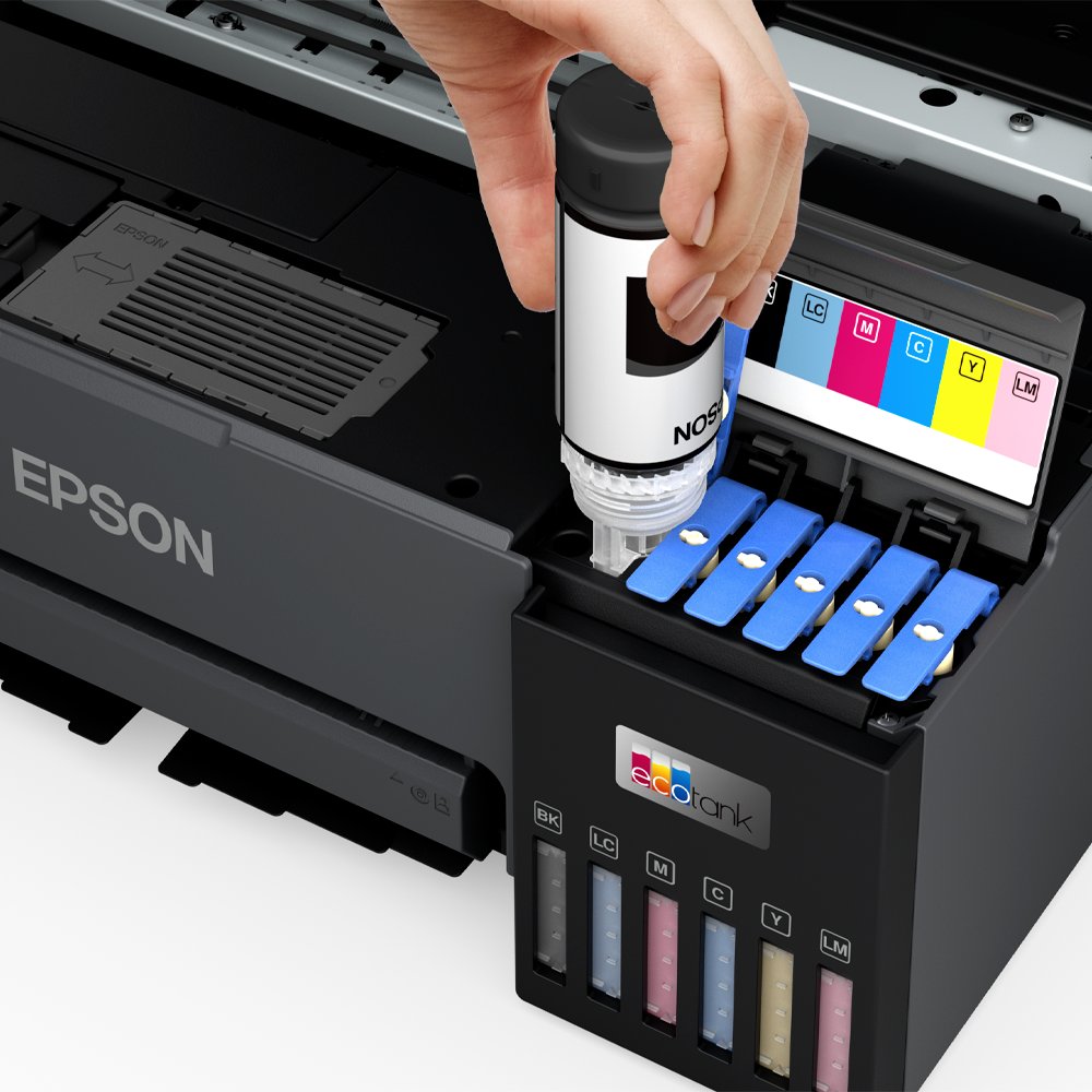 Epson EcoTank L8050 Impressora Fotográfica 6 Cores Wi-Fi USB Bivolt CD/DVD Cartão PVC