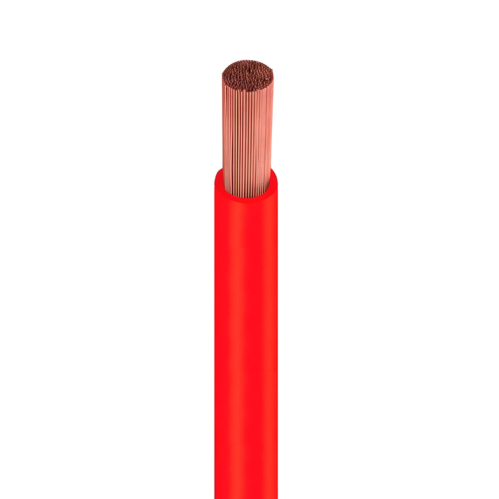 Rolo 100 Metros Cabo de Energia Flexivel 2,50mm, 750V, Megatron - Vermelho