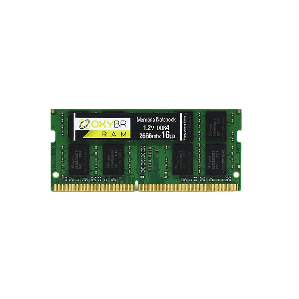 Memória RAM Notebook 16GB 2666MHz DDR4, 1.2V, CL19, OxyBR - OXY26S19S8/16