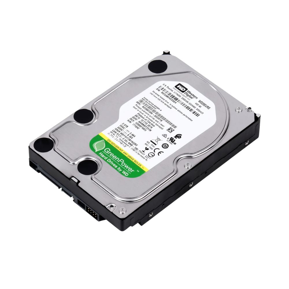 HD 2TB Western Digital SATA 6Gb/s WD20EURX IntelliPower (~5400 RPM) DVR / NVR / CFTV