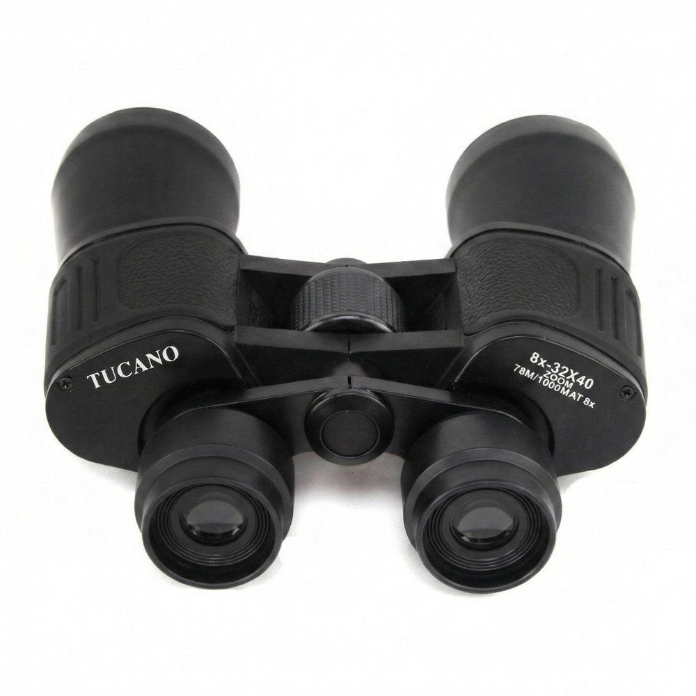 Binócolo Tucano S, R, L Mi 8 x 32 x 40 Zoom, Longo Alcance - Preto