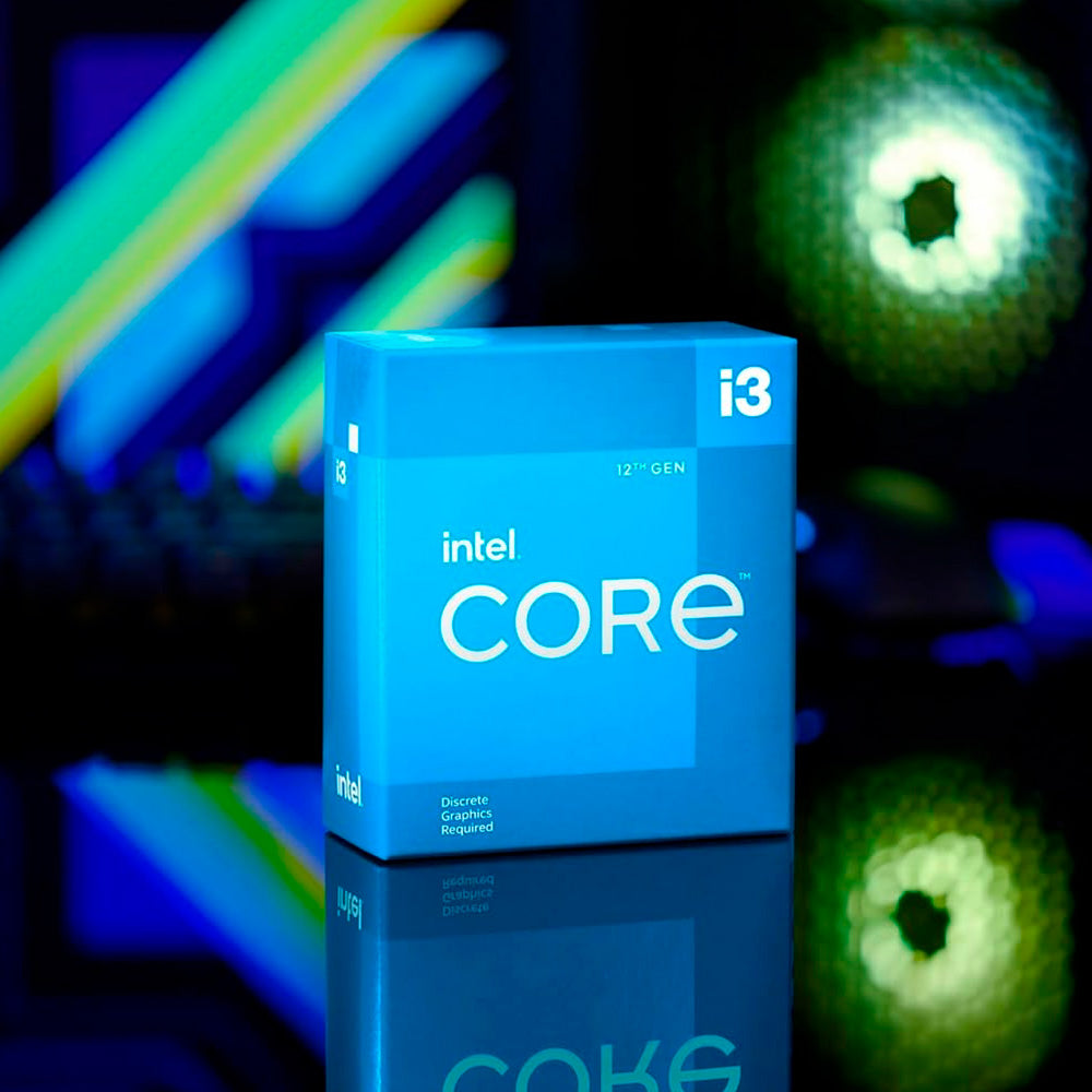 Processador Intel Core i3-12100F, 3.30GHz (Turbo 4.30GHz), 4 Núcleos, 12MB Cache, TDP 58W, LGA 1700, 12ª Geração, Box