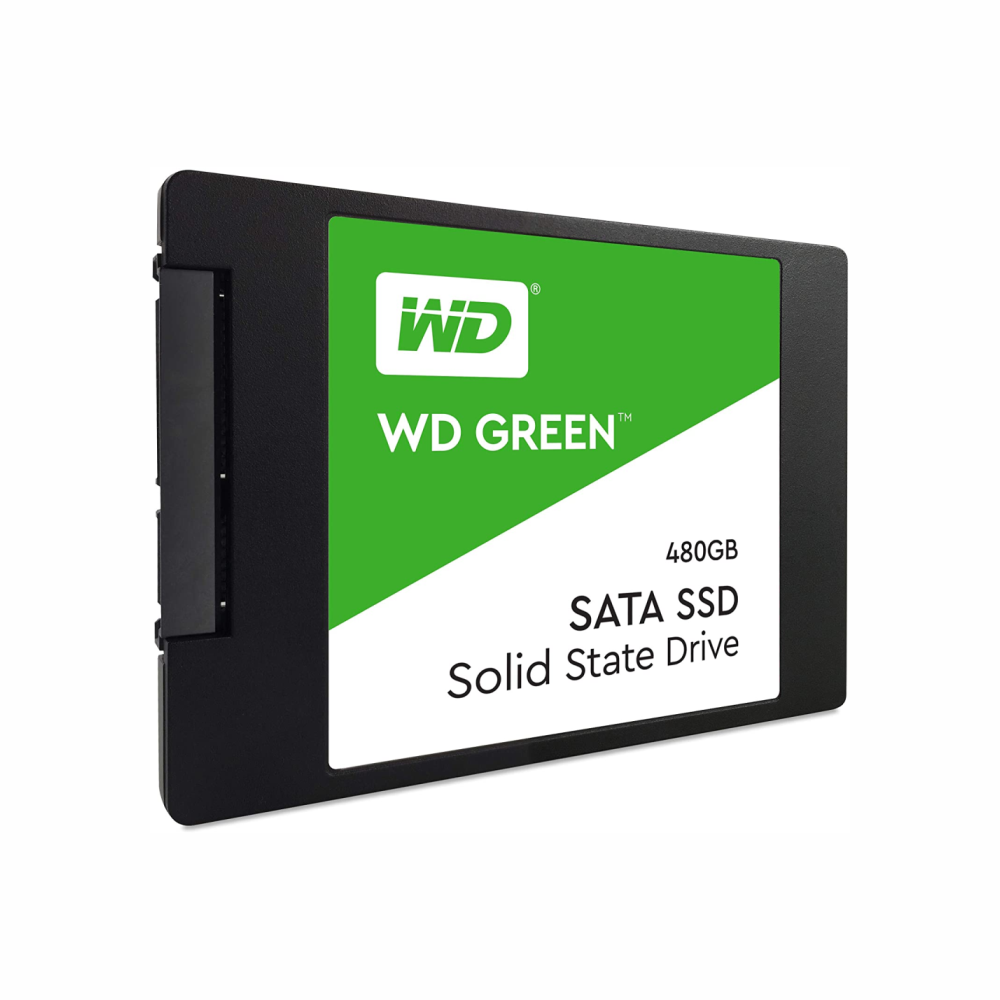 SSD WD Green 480GB SATA III 2.5" Leitura 545MB/s Gravação 430MB/s WDS480G2G0A