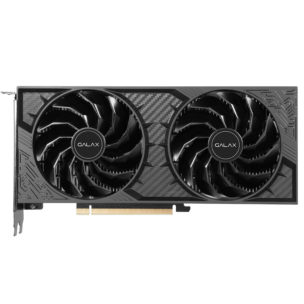 Placa de Vídeo Galax GeForce RTX 4060, 8GB GDDR6, 128 bits (1-Click OC 2X V2) 46NSL8MD9NXV - PCI-Express 4.0